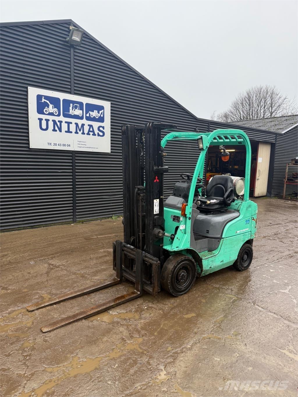 Mitsubishi FG18 Gázüzemű targoncák