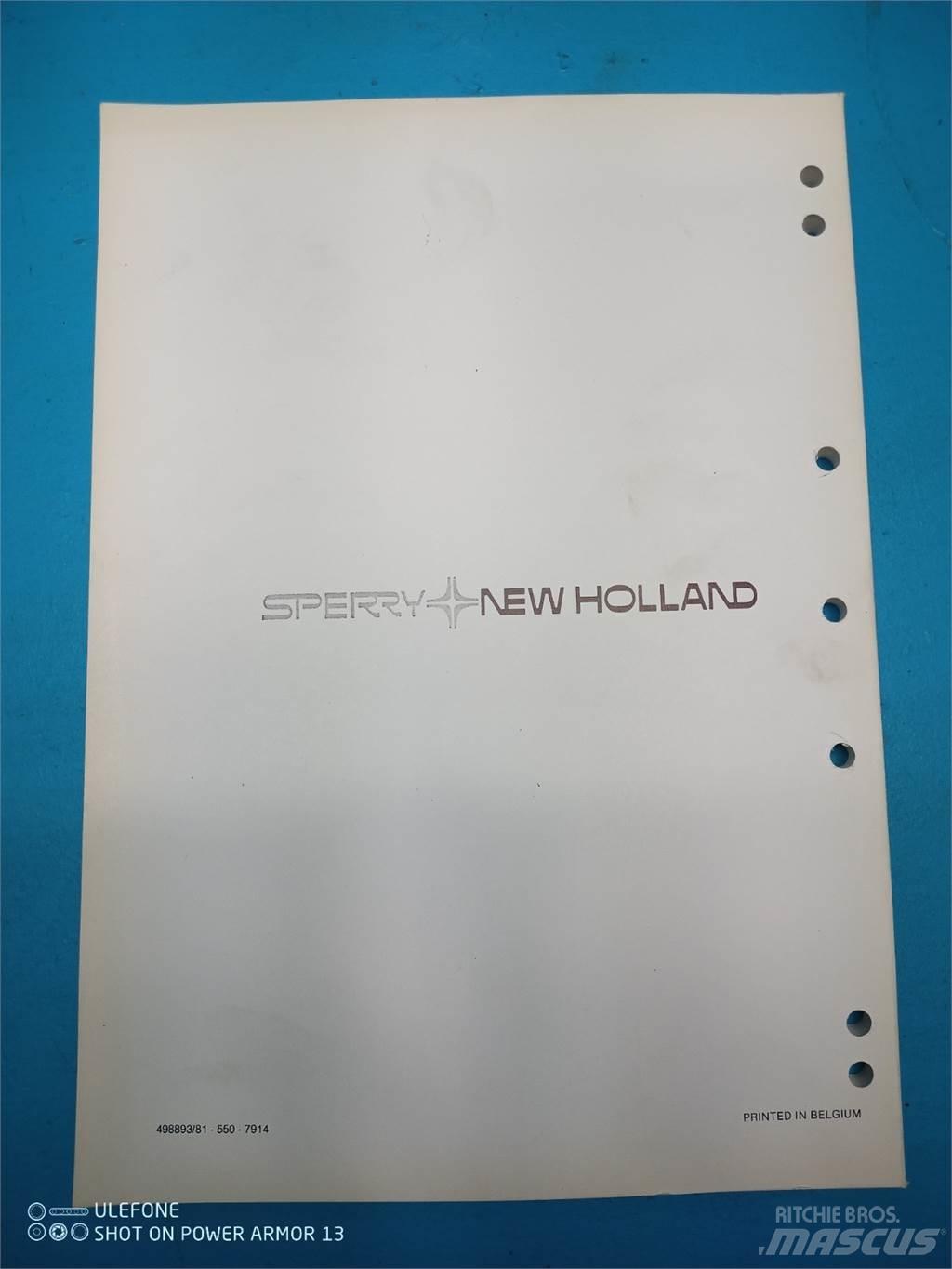 New Holland 1550 Egyéb mezőgazdasági gépek