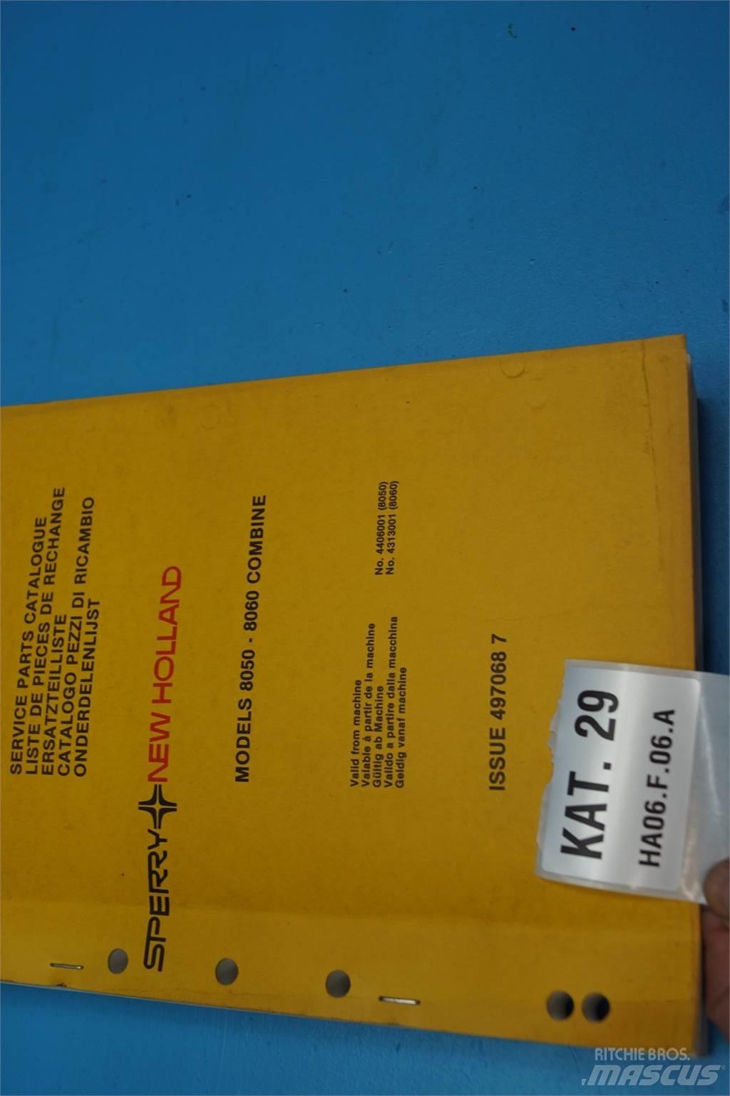 New Holland 8050 Egyéb mezőgazdasági gépek