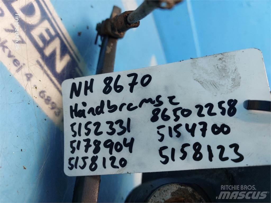 New Holland 8670 Egyéb traktor tartozékok