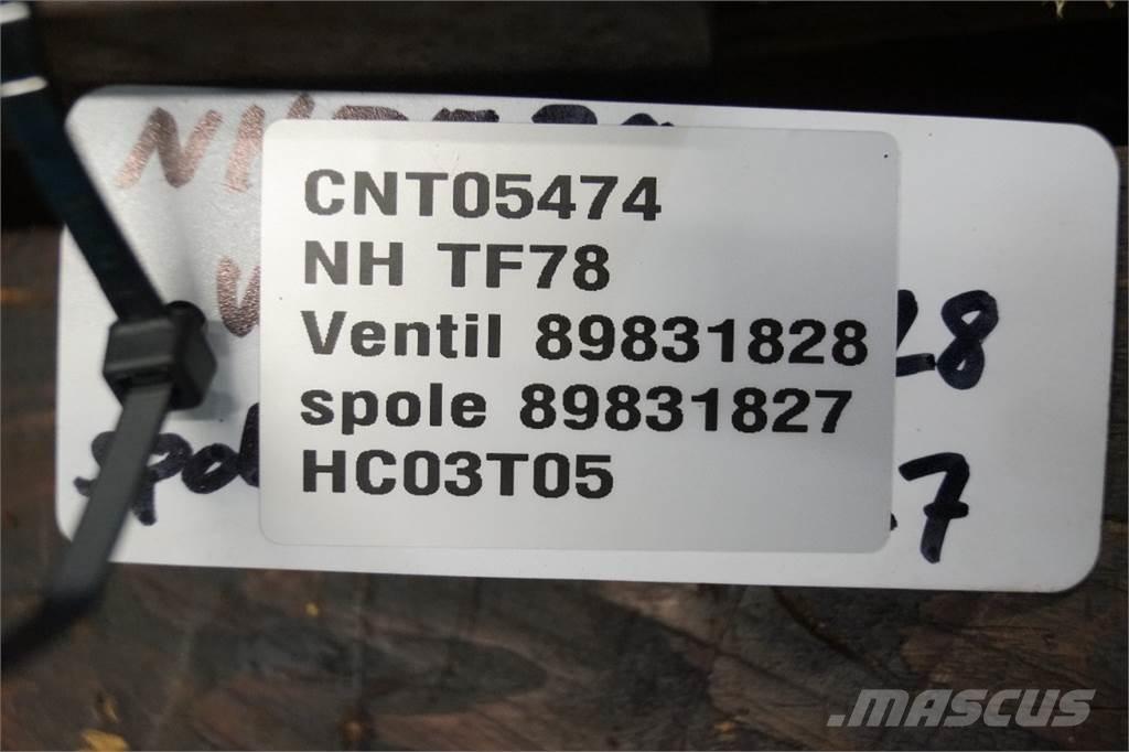 New Holland TF78 Hidraulika