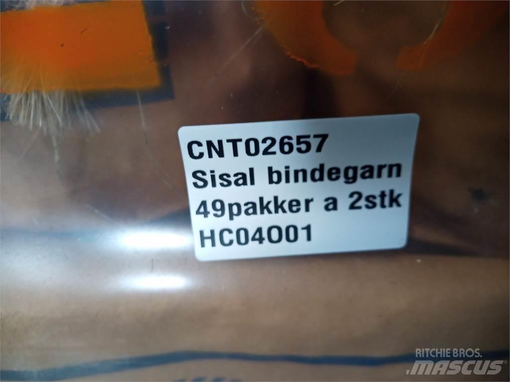  Sisal Bindegarn Egyéb szálastakarmányozási gépek