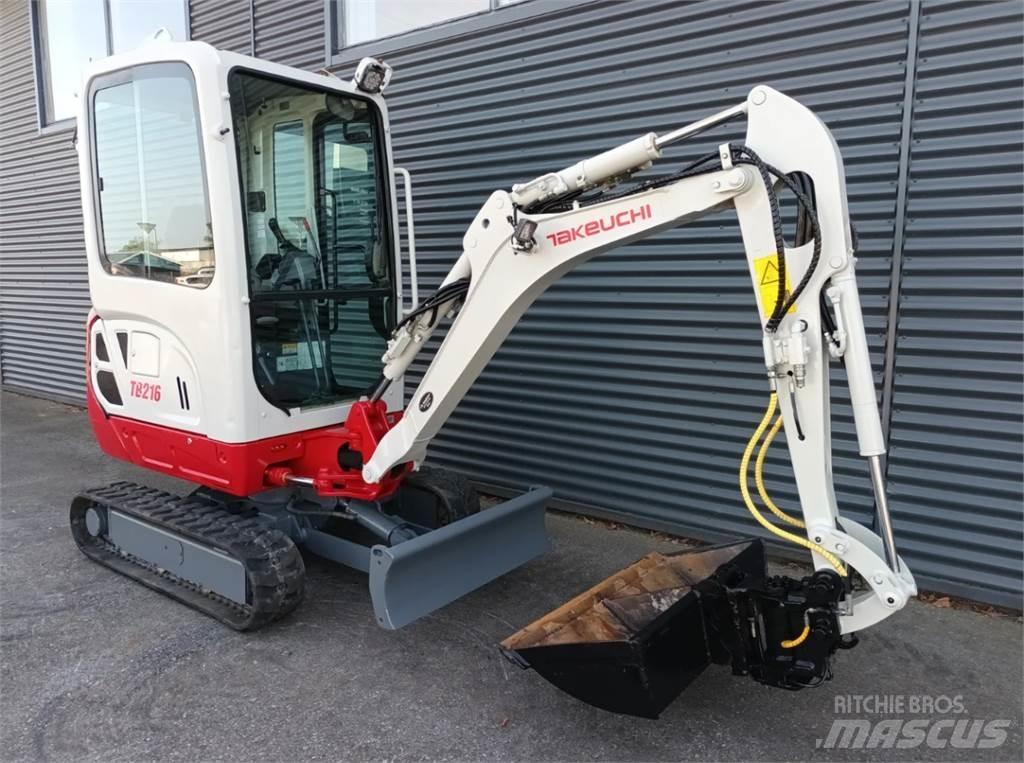 Takeuchi tb216 Mini kotrók < 7t