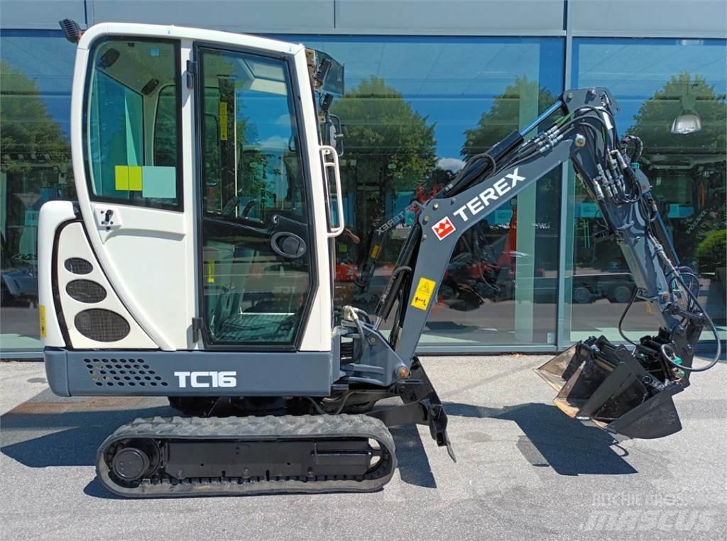 Terex tc16 Mini kotrók < 7t