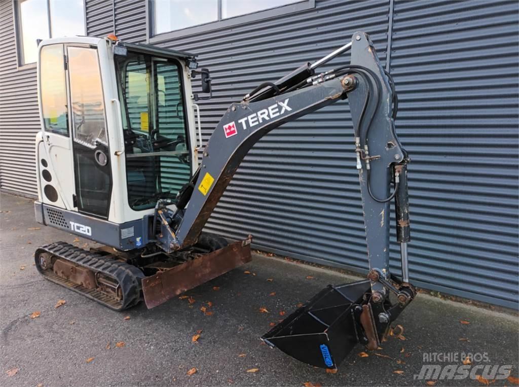 Terex tc20 Mini kotrók < 7t