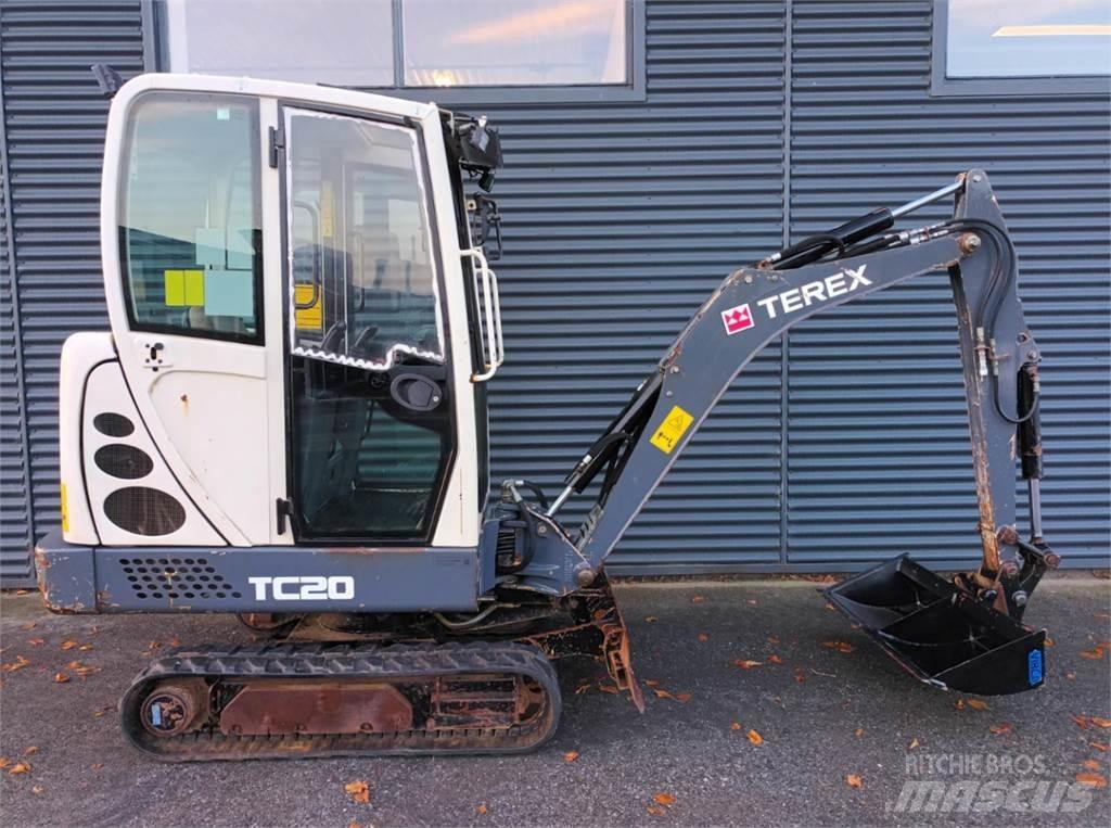 Terex tc20 Mini kotrók < 7t