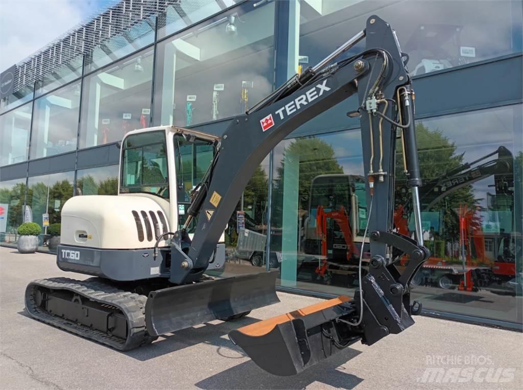 Terex tc60 Mini kotrók < 7t