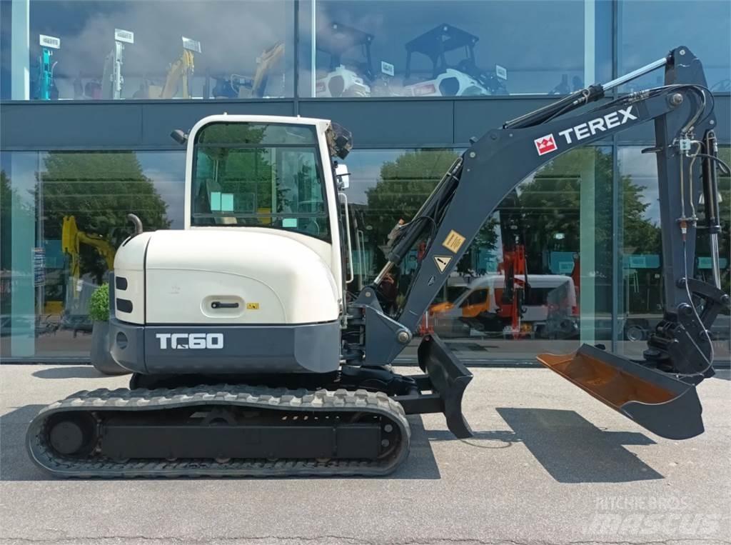 Terex tc60 Mini kotrók < 7t