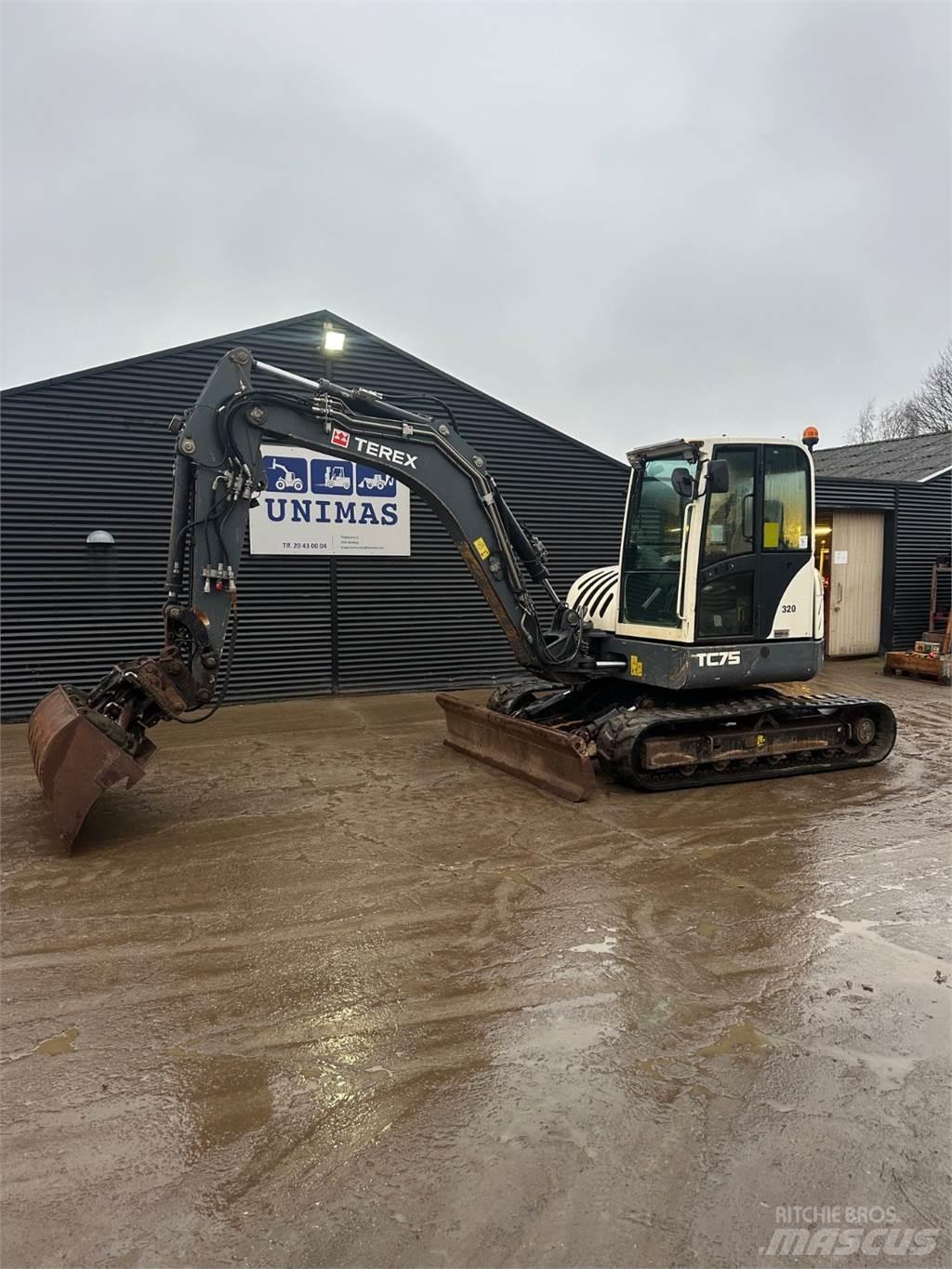 Terex TC75 Lánctalpas kotrók