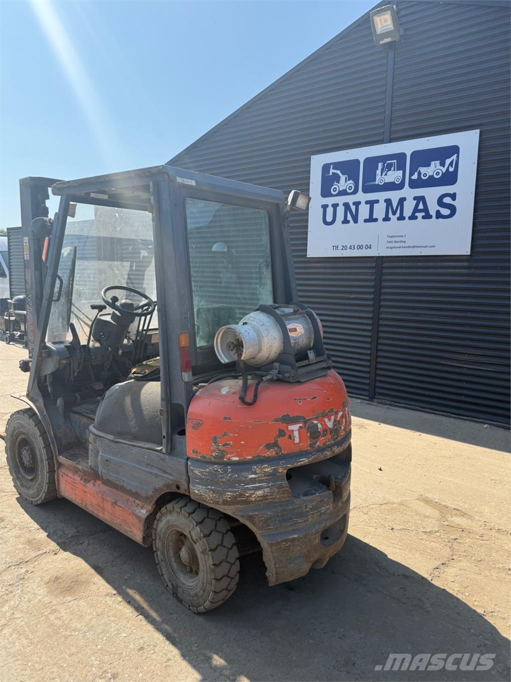 Toyota FG25 Gázüzemű targoncák
