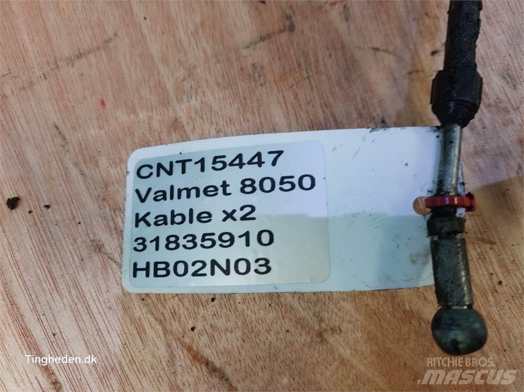 Valmet 8050 Vezetőfülke és belső tartozékok