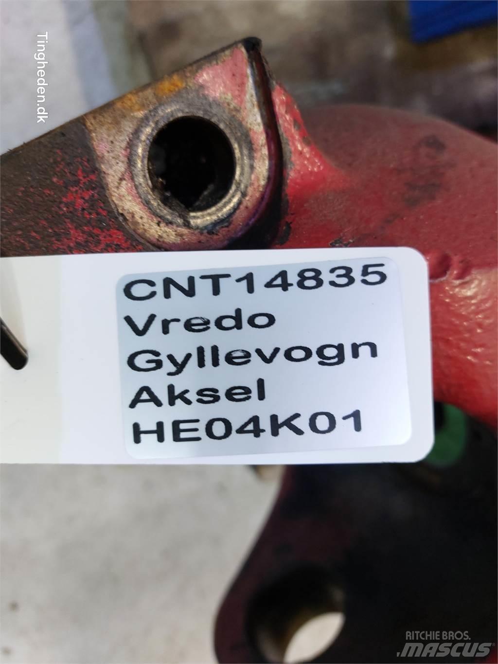 Vredo Gyllevogn Poranyag tartályos