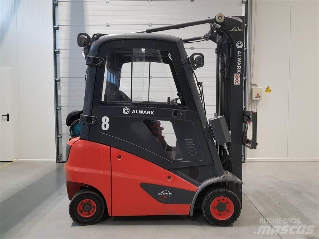 Linde H16T Gázüzemű targoncák