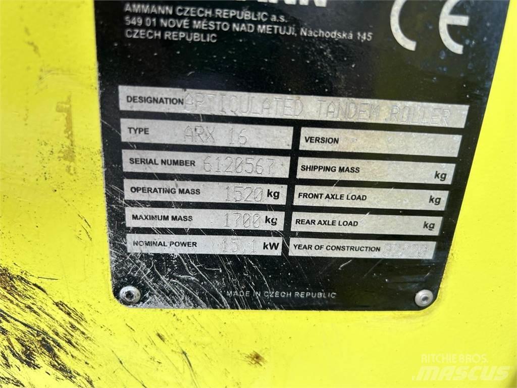 Ammann ARX16 AMMANN ARX16 Ikerdobos hengerek
