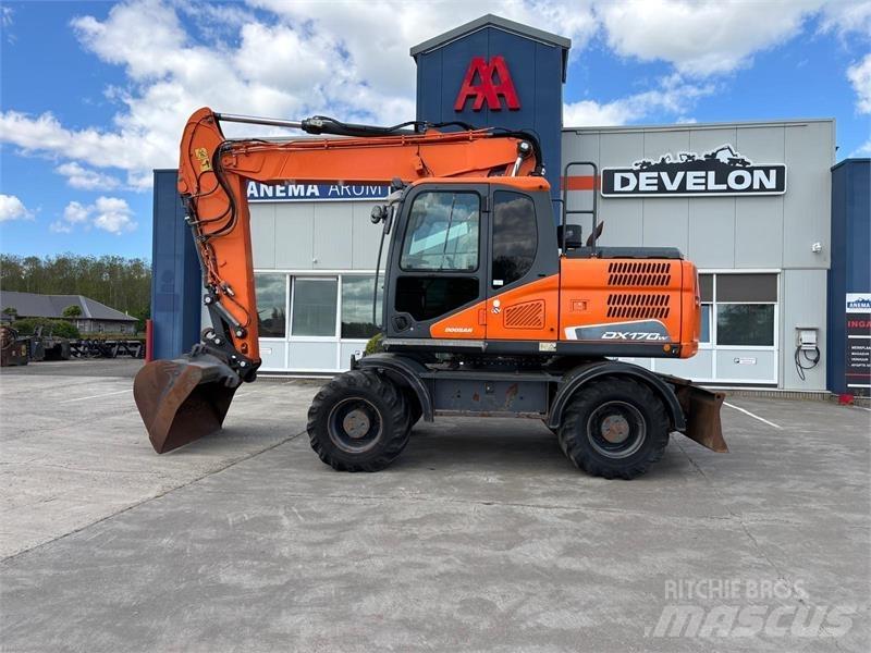 Doosan DX170W-5 Gumikerekes kotrók