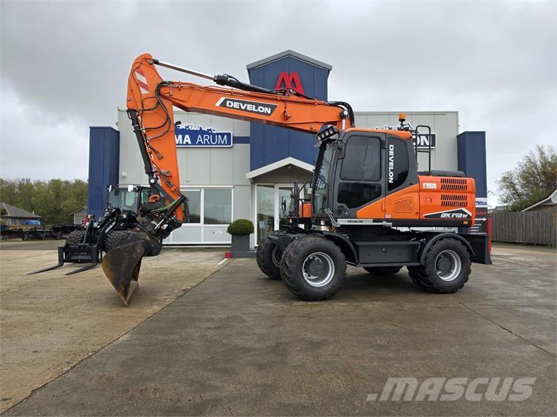 Doosan DX170W-5 Gumikerekes kotrók