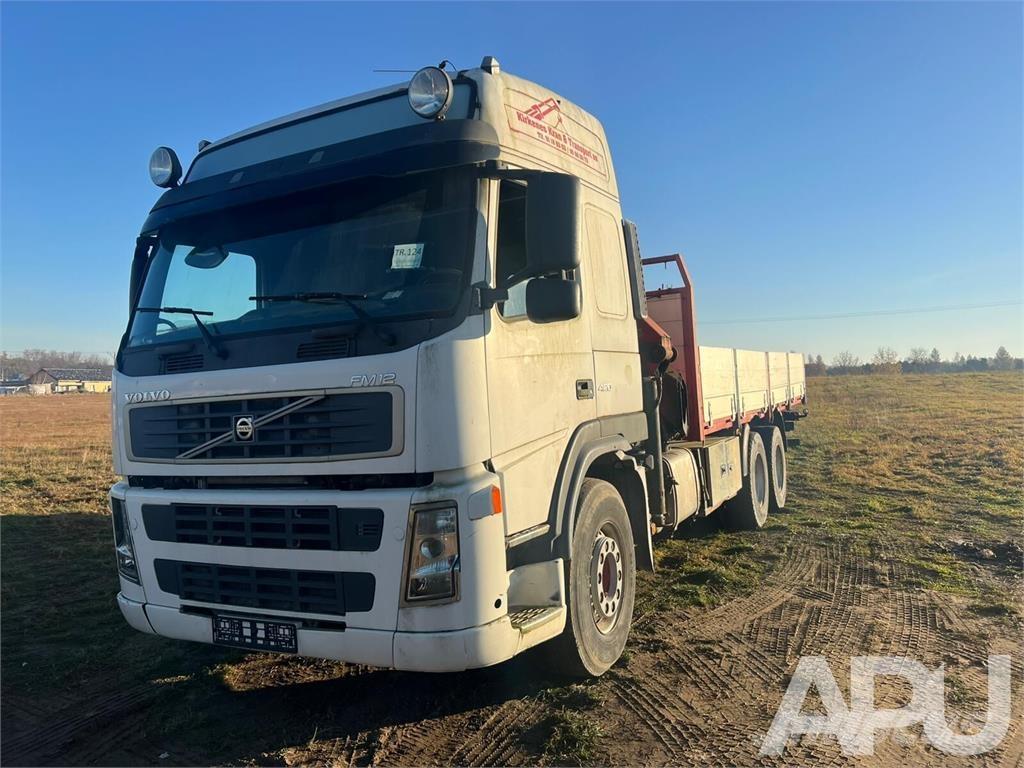 Volvo FM12 Platós / Ponyvás teherautók