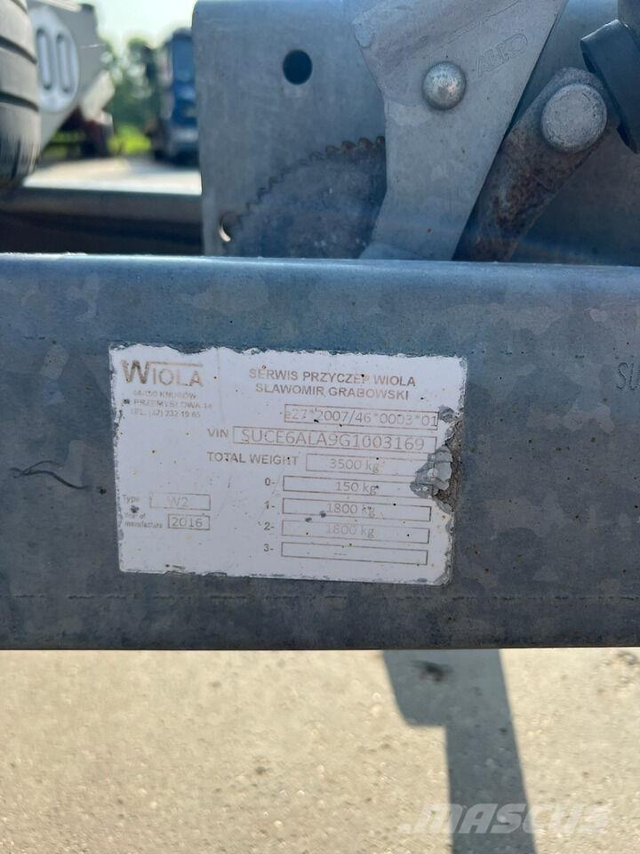 Wiola  Járműszállító pótkocsik