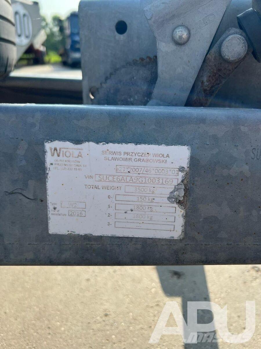 Wiola  Járműszállító pótkocsik