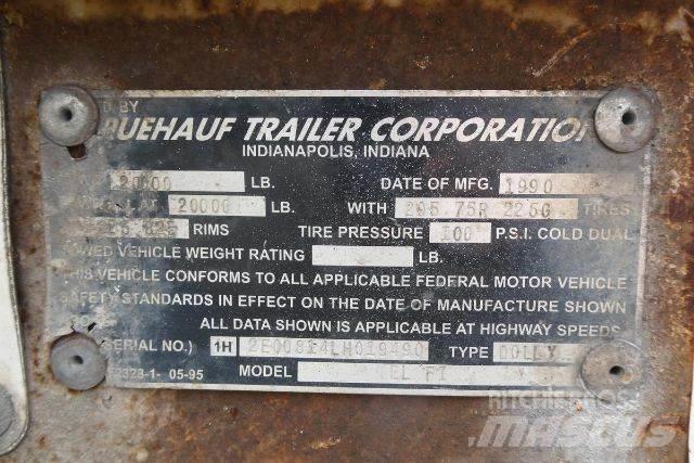 Fruehauf ECFI Dolly trailer