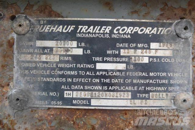 Fruehauf ELFI Dolly trailer