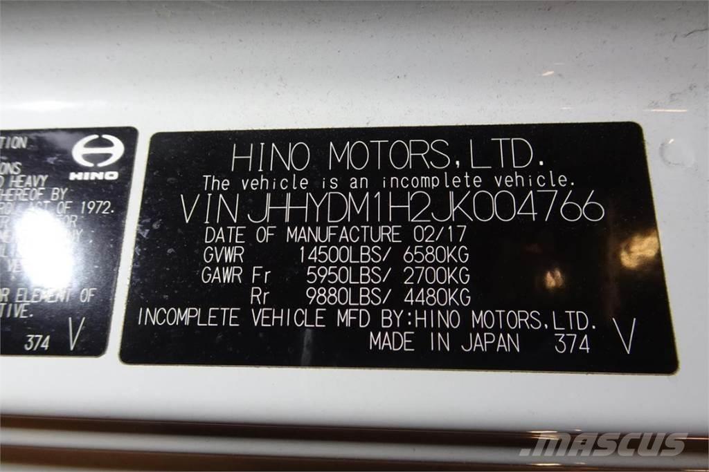 Hino 155 Dobozos teherautók