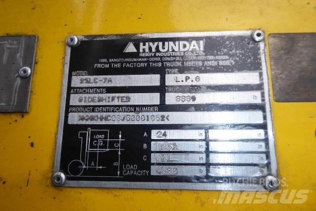 Hyundai 25LC-7A Targoncák-Egyéb