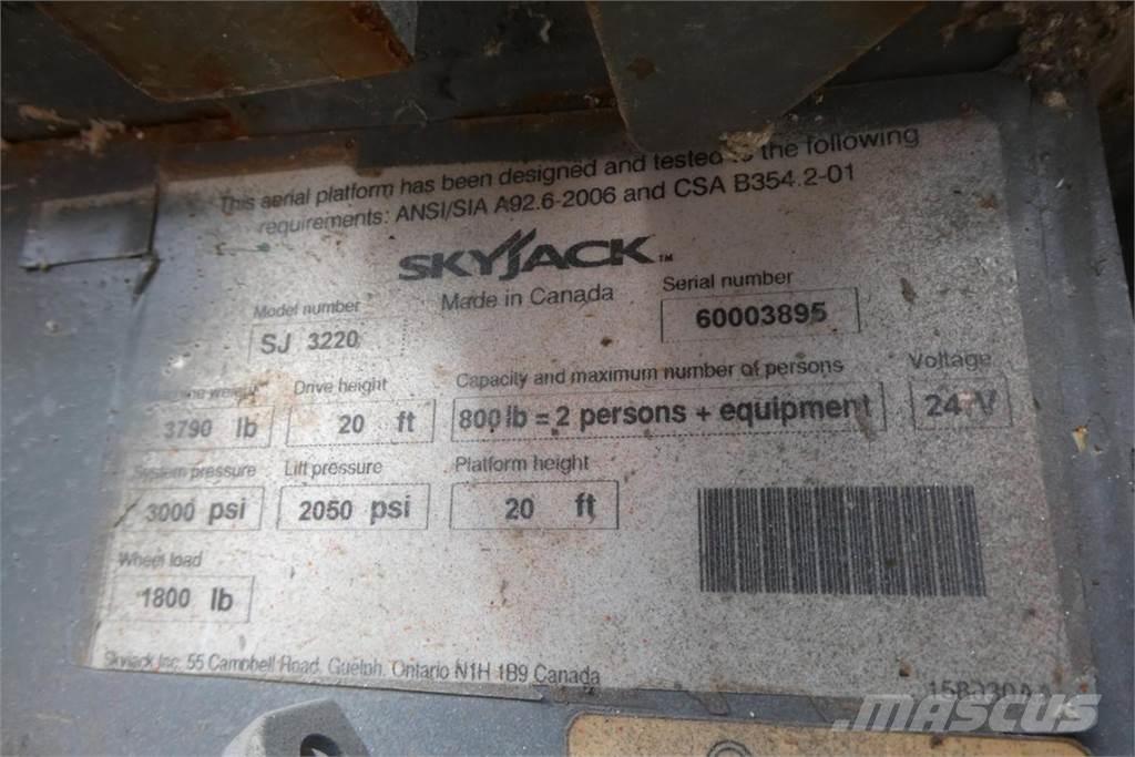 SkyJack SJ3220 Építőipar - Egyebek
