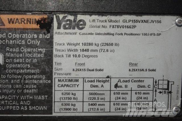 Yale GLP155VX Targoncák-Egyéb
