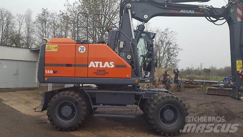Atlas 150W Gumikerekes kotrók