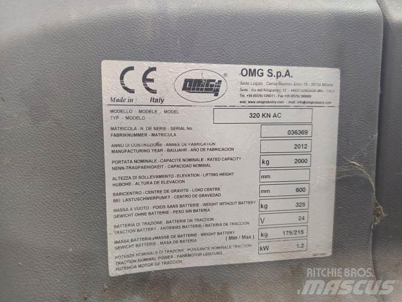 OMG 320KN AC Alacsony emelőkocsi