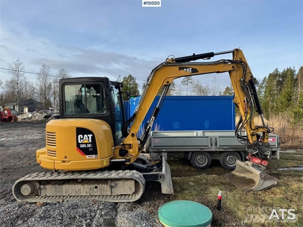 CAT 305.5E2 Lánctalpas kotrók