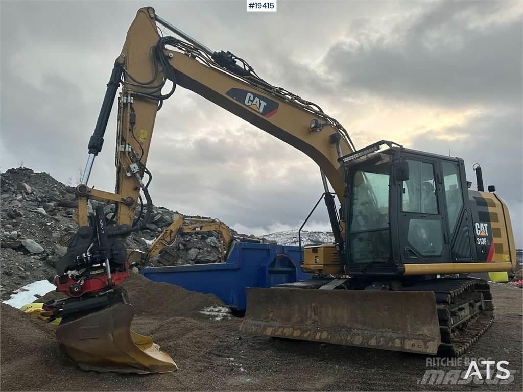 CAT 313FL Lánctalpas kotrók