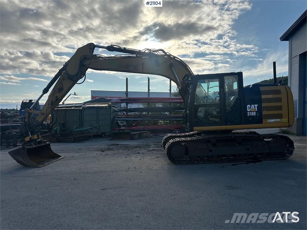 CAT 318EL Lánctalpas kotrók