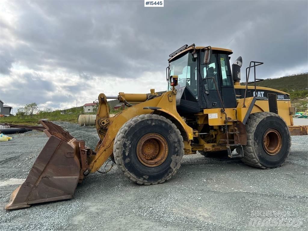 CAT 966G Gumikerekes homlokrakodók