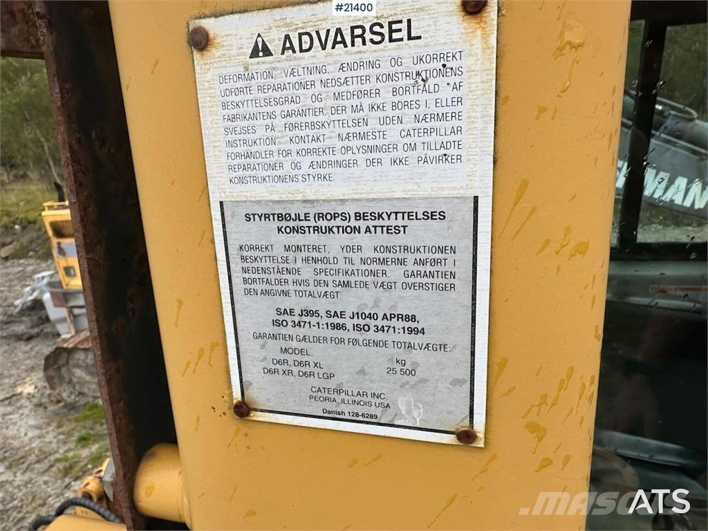 CAT D6R LGP lánctalpas dózerek