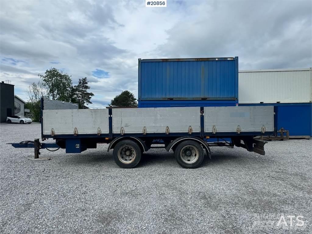 GMF flatebed trailer Platós / Ponyvás pótkocsik