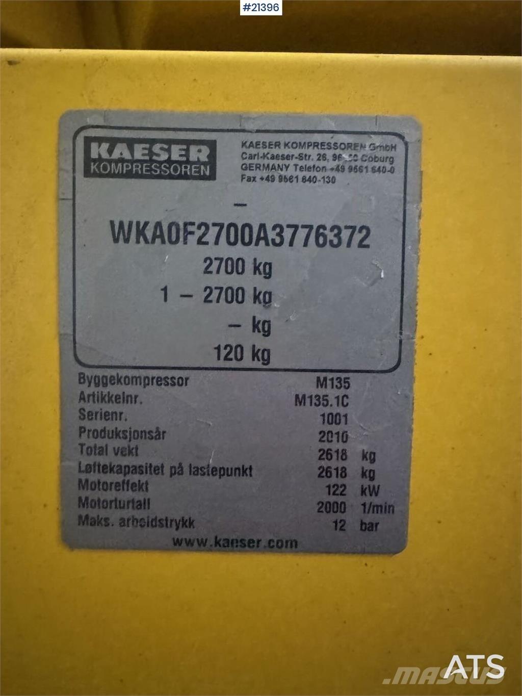 Kaeser M135 Kompresszorok