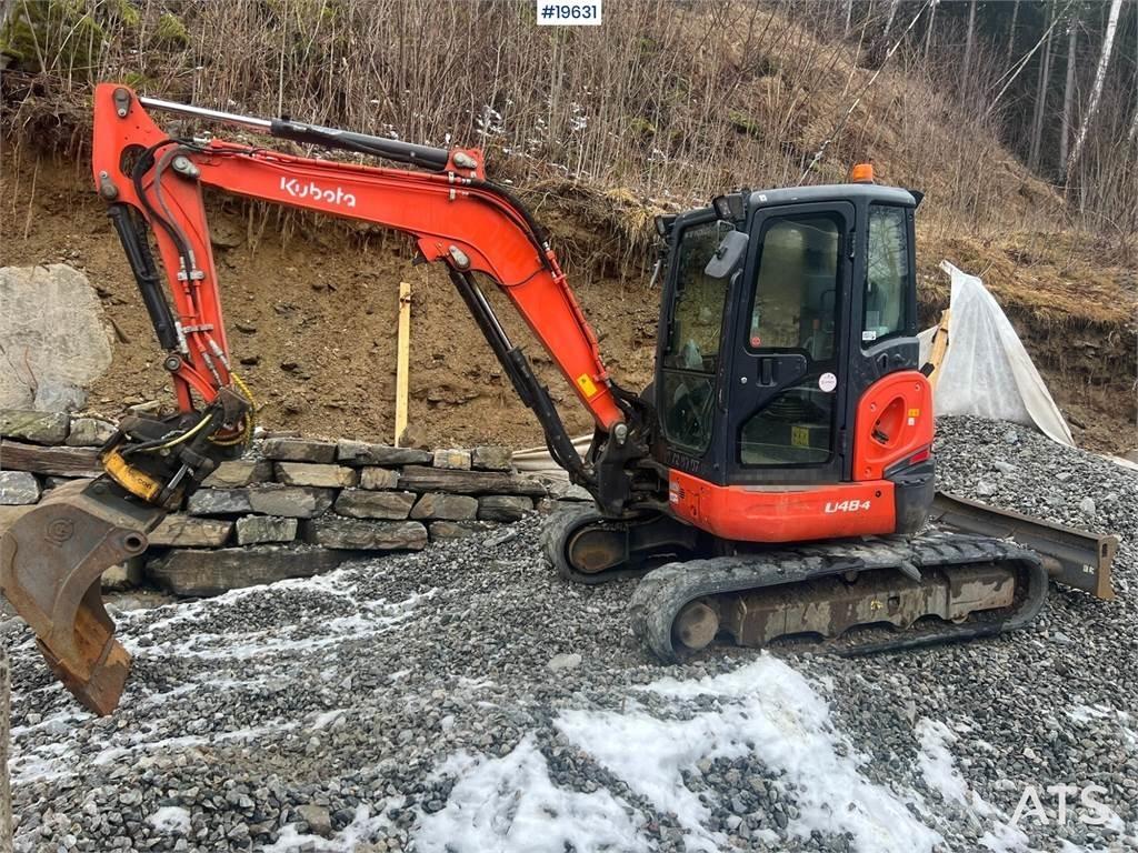 Kubota U48-4 Lánctalpas kotrók
