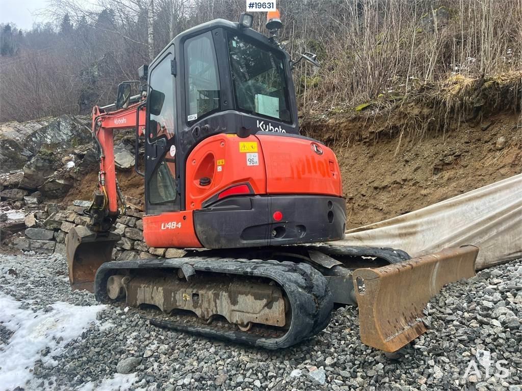 Kubota U48-4 Lánctalpas kotrók
