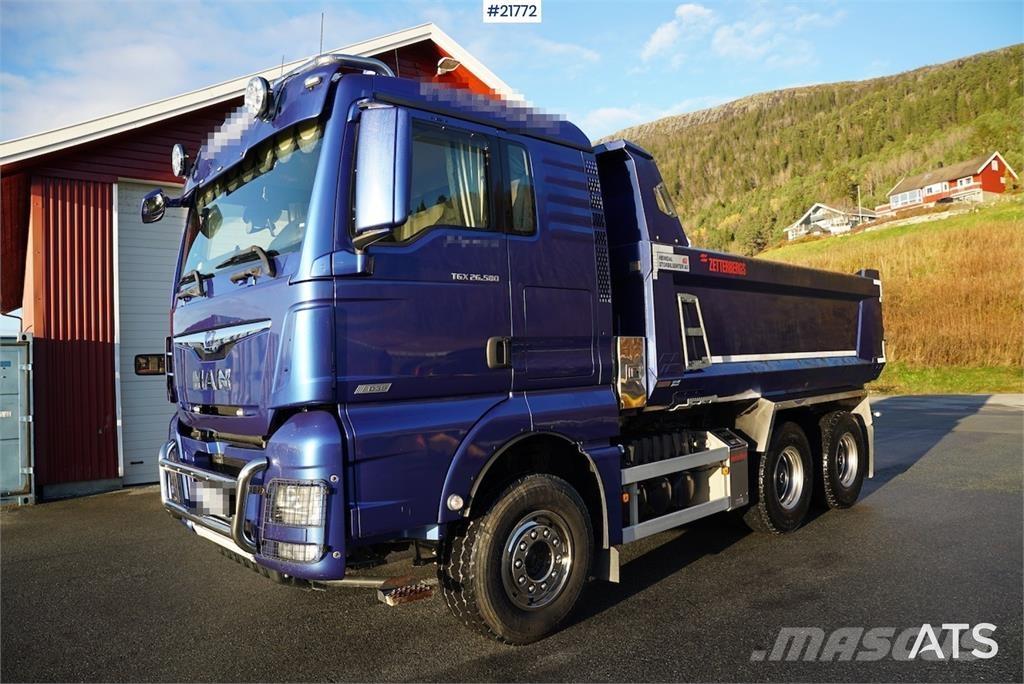 MAN TGX 26.580 Billenő teherautók