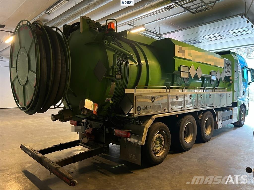MAN TGX 35.560 Vákuum teherautok