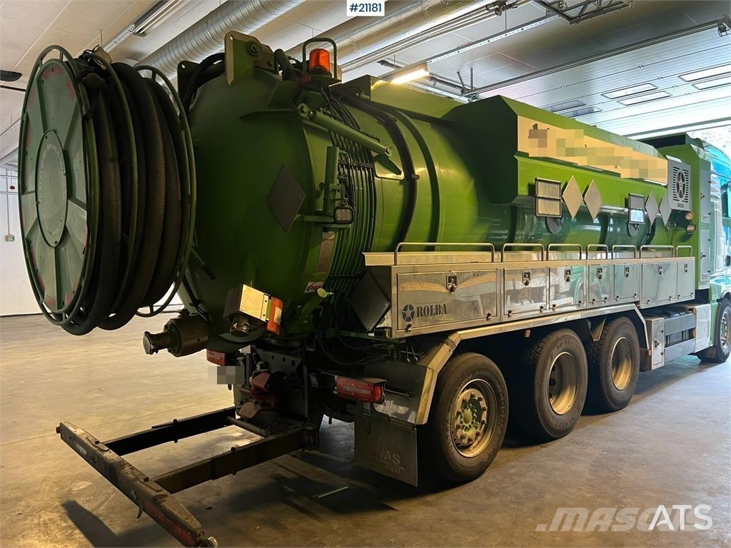MAN TGX 35.560 Vákuum teherautok
