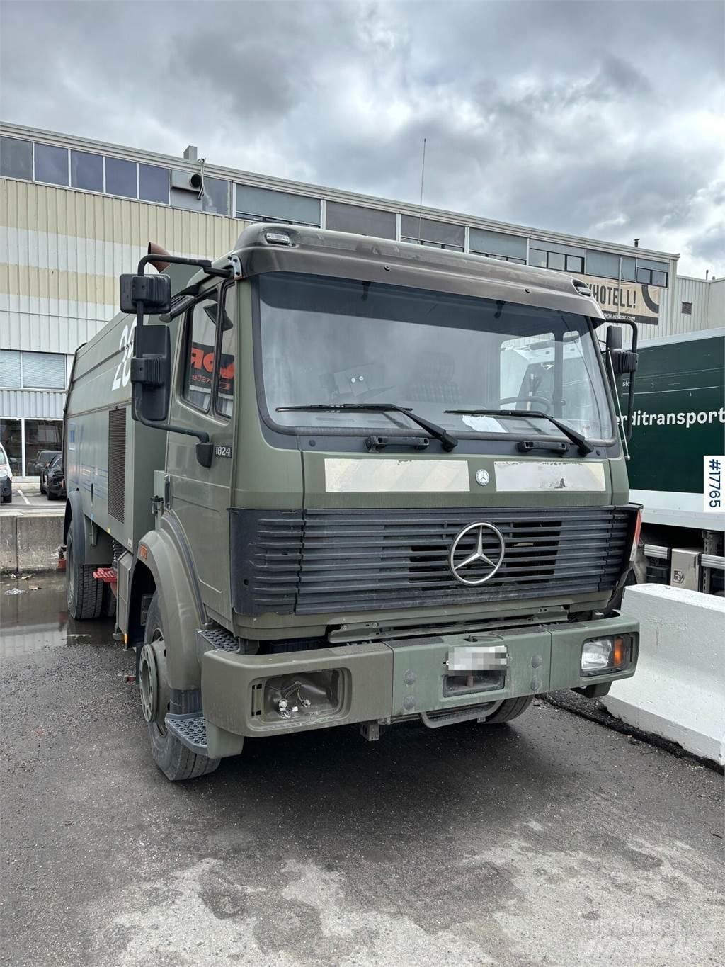 Mercedes-Benz 1824 Utcaseprő teherautók
