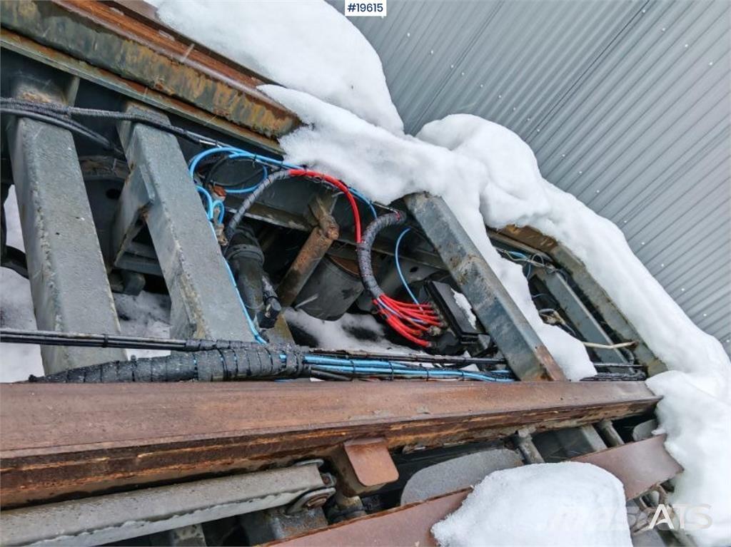  Nor-Slep Krokhenger Konténer keret / Konténeremelő pótkocsik