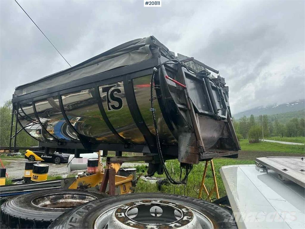 Norslep asfaltbalje Billenő pótkocsik