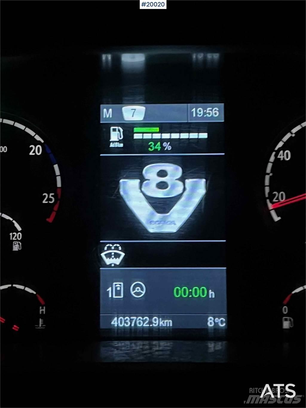 Scania R580 Billenő teherautók