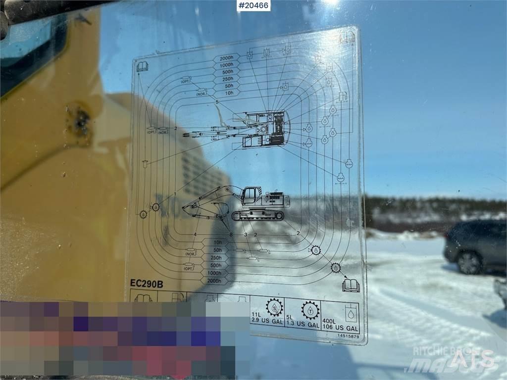 Volvo EC290 BLC Lánctalpas kotrók