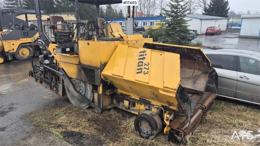 ABG Titan 273 Aszfalt terítõ gépek