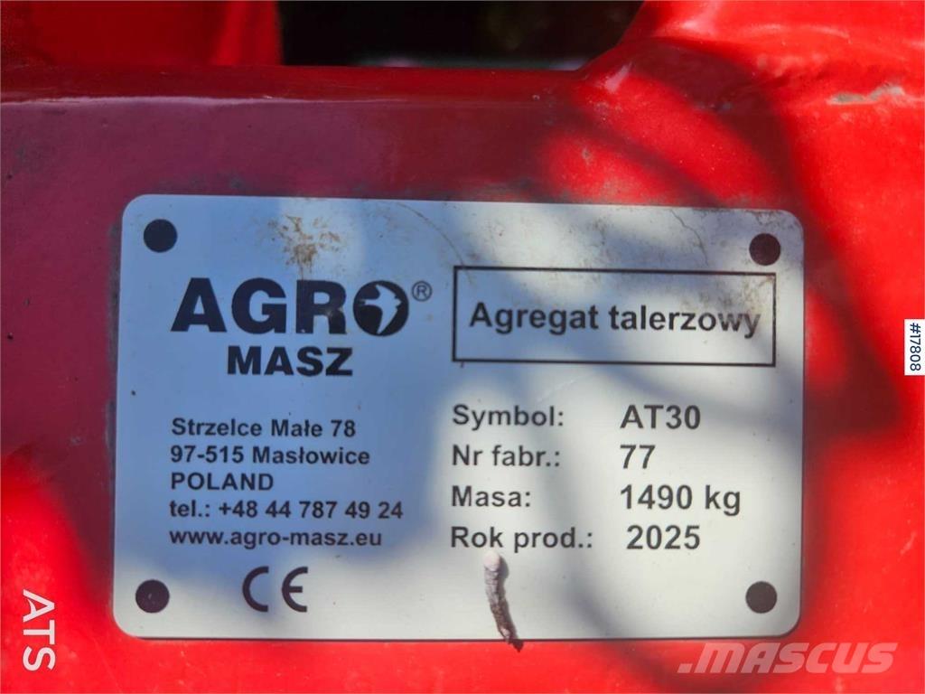 Agromasz AT30 Tárcsás boronák